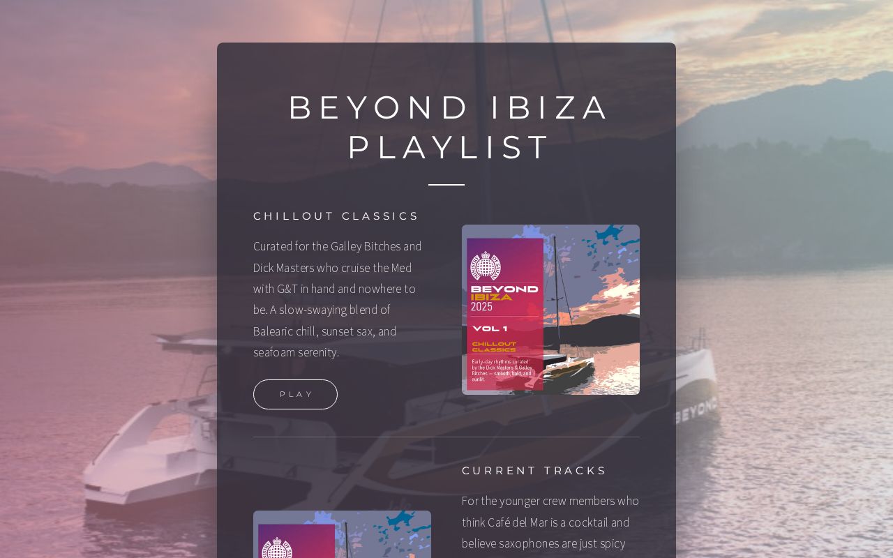 Beyond Ibiza Playlists